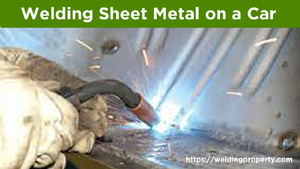 How to Weld Sheet Metal on a Car