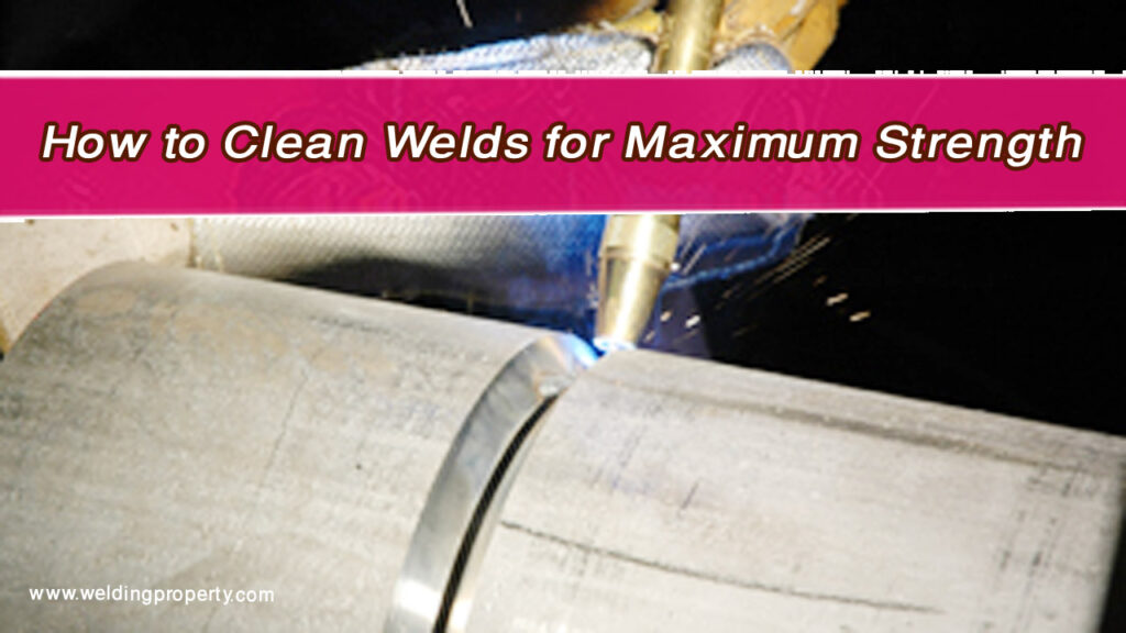 How to Clean Welds for Maximum Strength