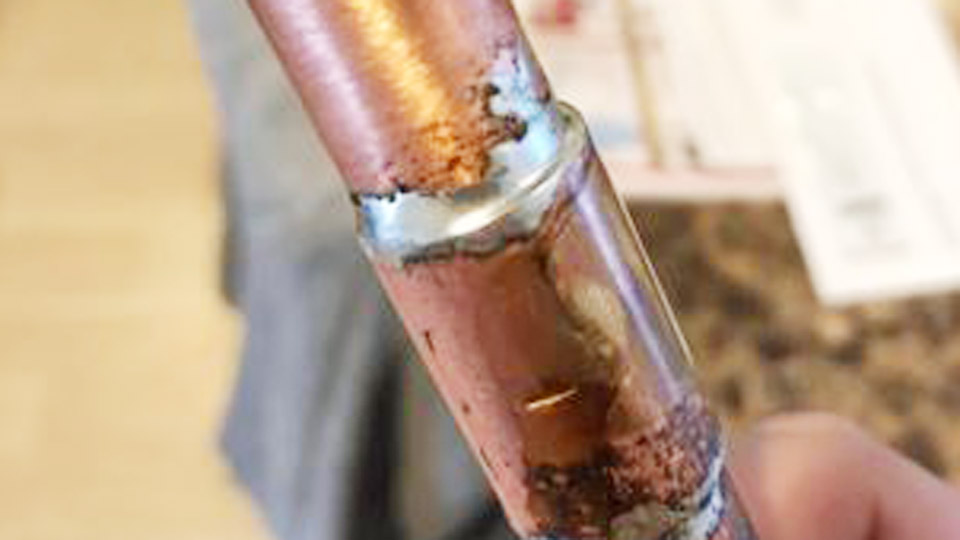 Brazing Refrigerant Lines Without Nitrogen