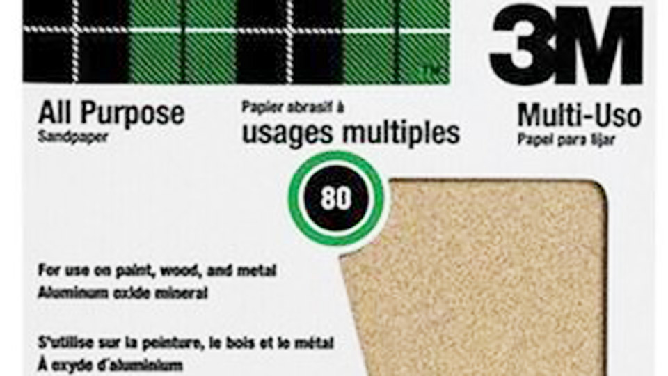 3M Pro-Pak Aluminum Oxide 80-Grit Sheets