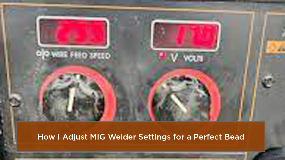How To Adjust MIG Welder Settings for a Perfect Bead 1 How To Adjust MIG Welder Settings for a Perfect Bead